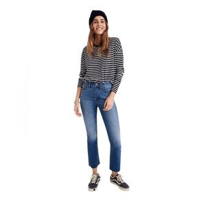 Madewell Cali Demi-Boot Jeans — Kemper Wash: Back-Seam Edition